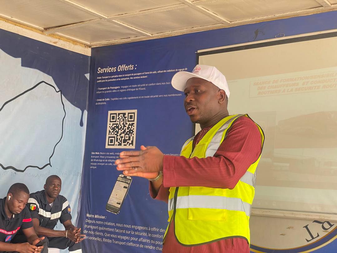 Formation pour les chauffeurs du Mali